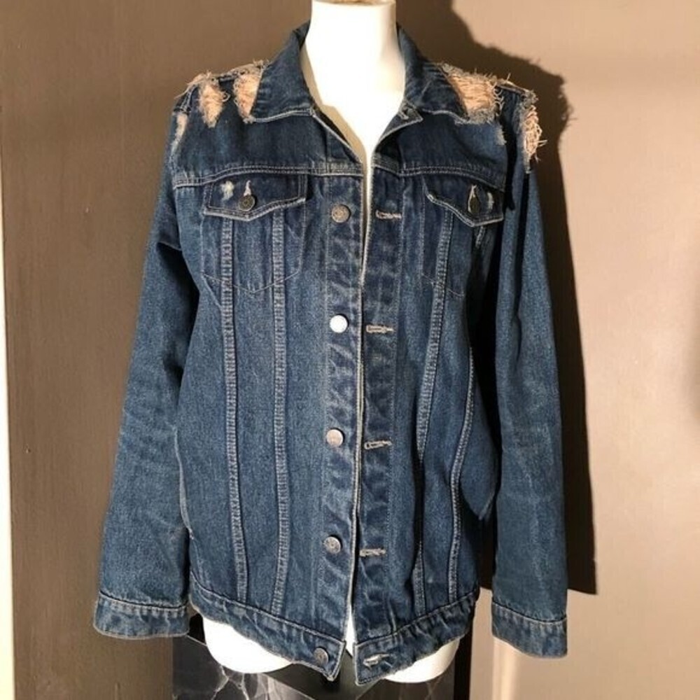 Courtshop Distress Jean Jacket